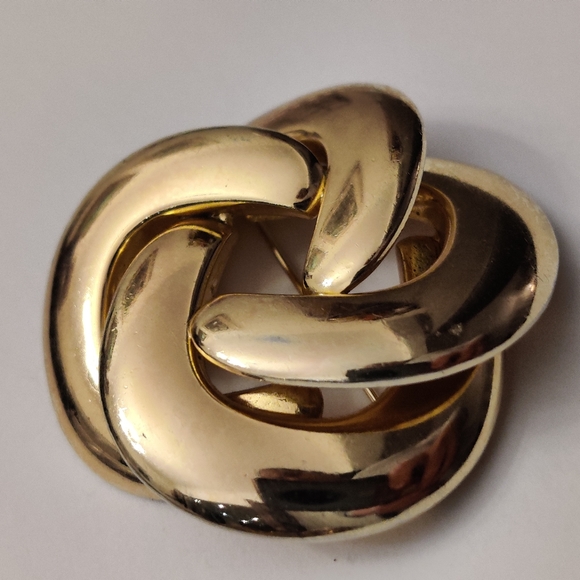 Dior by Grosse, Germany Modernist Love/Eternity Knot Pin Brooch - Picture 12 of 16